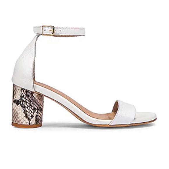 KAANAS Snake Heel Sandal - Picture 1 of 4